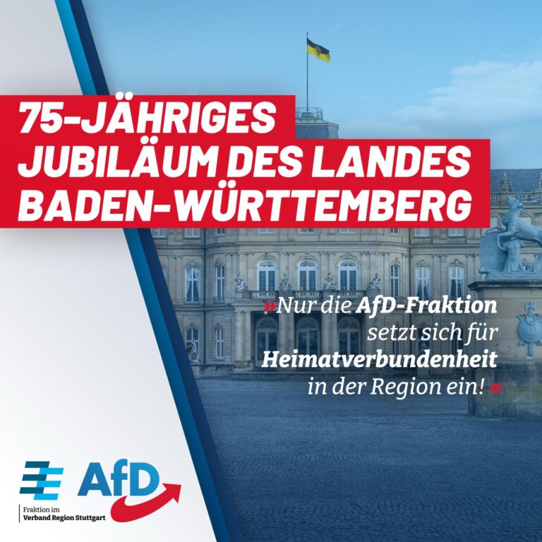Nur die AfD-Fraktion setzt sich f&uuml;r Heimatverbundenheit in der Region ein!